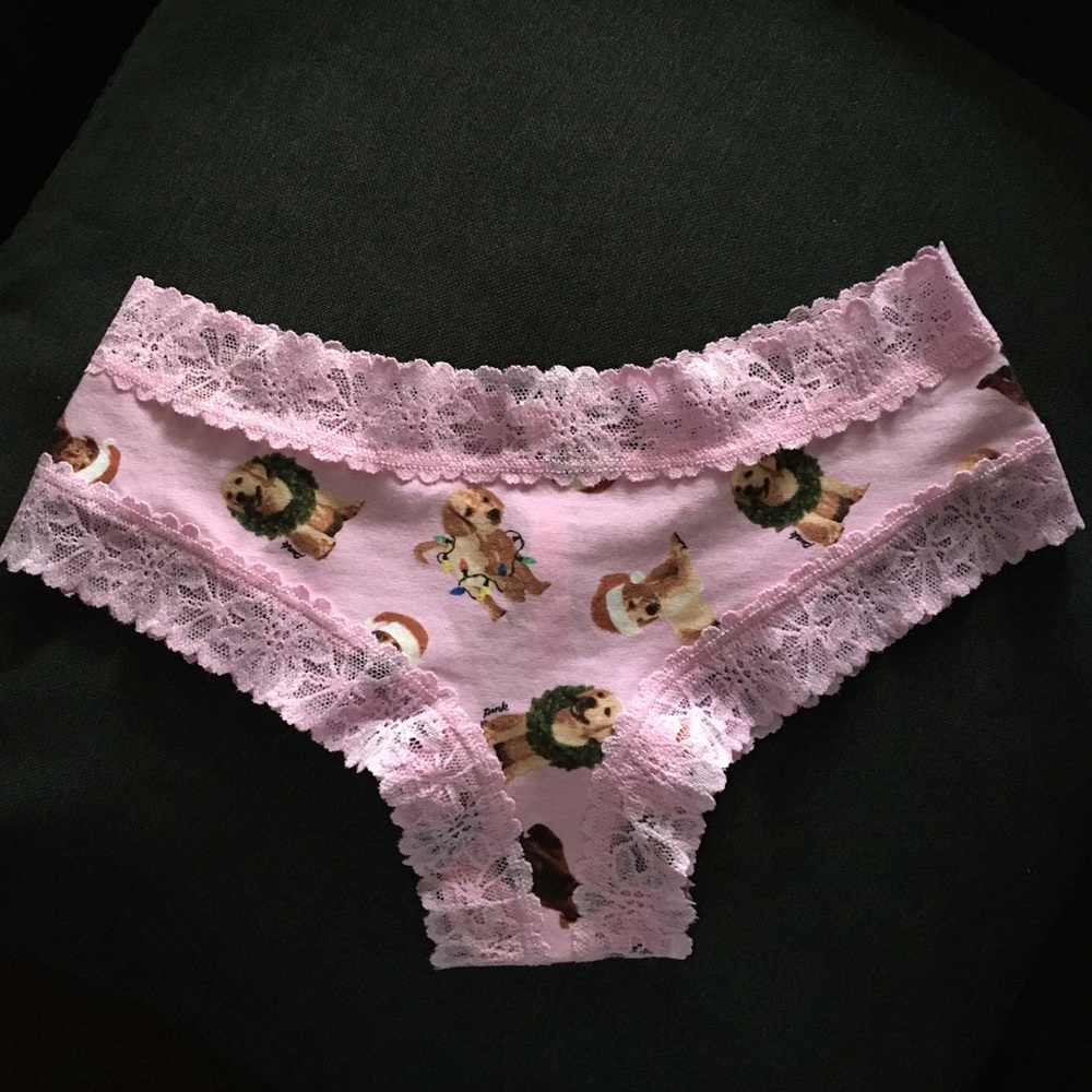 🐶🔥VS PINK Cheekster Holiday Panties🔥